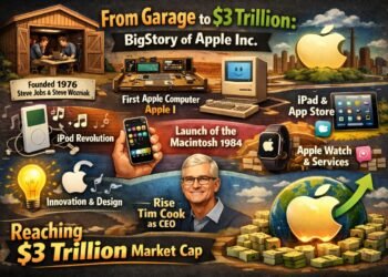 Apple Inc journey from garage startup to $3 trillion global technology company