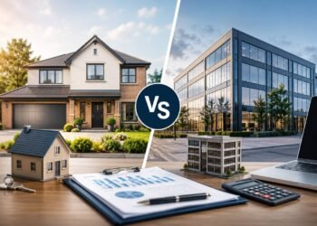 Commercial mortgage broker UK comparing residential and commercial property finance options