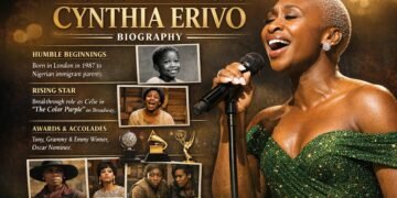 Cynthia Erivo award-winning actress and singer portrait