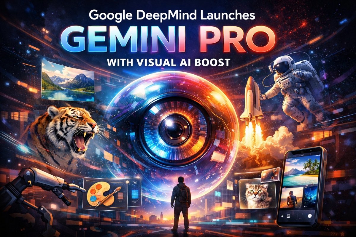 Gemini Pro multimodal AI processing text and images together