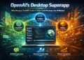 OpenAI desktop superapp combining ChatGPT Codex and Atlas to transform AI market