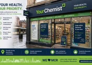 YourChemist pharmacy in Manchester exterior trusted pharmacy UK